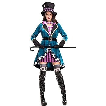 Amazon.co.jp: [monoii] サイズ選べる マッドハッター コスプレ